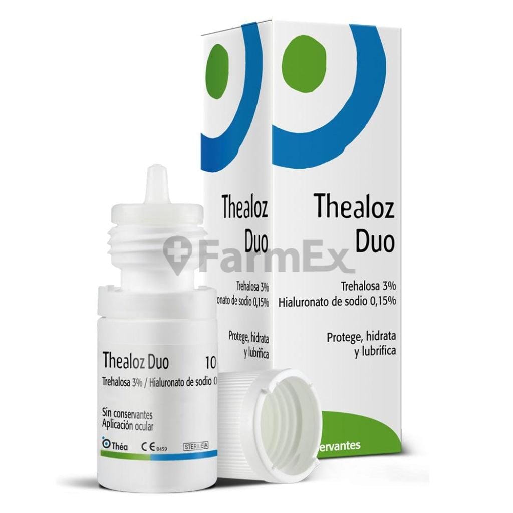 Thealoz Duo Gotas Oftámicas x 10 mL Farmex-Fonasa-Persistente